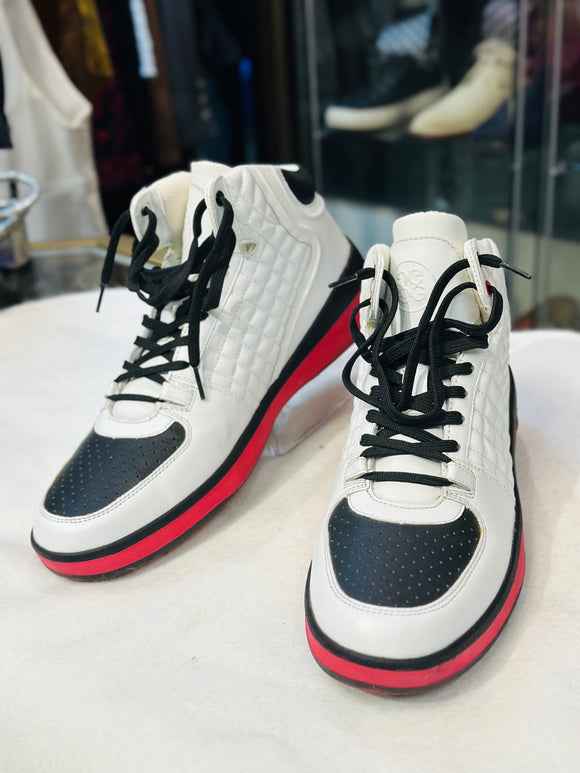 G/FORE White Leather Upper Sneakers size 12 US (preowned)