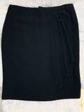 Armani Collezioni Asymmetrical Black Skirt (preowned)
