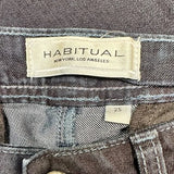 HABITUAL BLUE JEANS  size 25 (preowned)