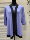Misookw Lavender knit cardigan and matching shell top Set (2pc) NEW !!