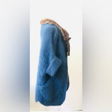 Y&Kai water the earth Mohair/ Mink soft coat (preowned)