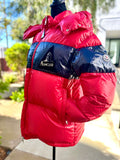 Authentic Moncler Gary red quilted down hooded jacket - Size M (preowned)