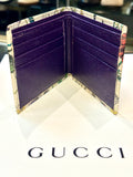 GUCCI “Flora” Men’s Bifold Leather Wallet (pre-owned)