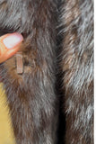 Brown Mink Fur Coat for Women 
size 16
(preowned)