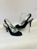 Womens Calvin Klein Pumps
Heels Black Suede Leather Size 8M (preowned)