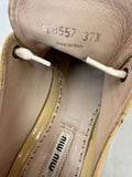 Miu Miu sneakers size 37.5 (preowned)