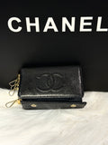 CHANEL AUTHENTIC KEY HOLDER (preowned)