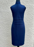 St. John Collection Navy Blue Basic Dress size 2 (preowned)