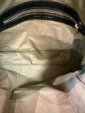 Marc Jacobs Black Leather Shoulder Bag with Gold Hardware (preowned)