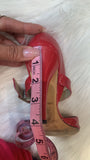 Jimmy Choo Patent Pink Heels size 6US (preowned)