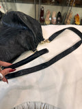 Givenchy Black Textured Leather Shoulder Bag (preowned)