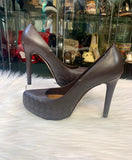 Bottega Veneta Dark Brown Heels size 37 (preowned)