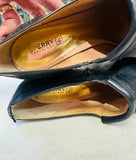 Sperry Black Leather Top-Sider Shoes size 8M