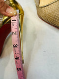 Gold Christian Louboutin Pumps (preowned)
