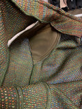 St. John Collection Olive Multicolor Tweed Jacket and Skirt Set (preowned)