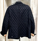 Burberry XL Men’s Quilted Brit Jacket in Black (Pre-Owned)