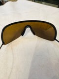 Porsche Design men’s ' Shield Sunglasses - Black Frame with Brown Lens (preowned)