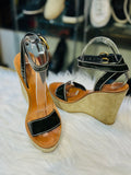 Miu Miu wedge Heels size 7.5 (preowned)