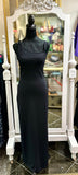 St. John Evening Black Dress size 2 for Women (preowned)