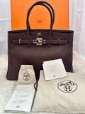 HERMES BIRKIN 35 ROUGE SELLER TOGO (preowned)