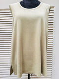 Misook Women’s Twin Cardigan and she’ll sweater Set in Black/light beige s:1X