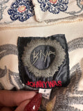Johnny Was EmbroideredHooded Duster Cardigan S:small Flowy Bohemian (preowned)