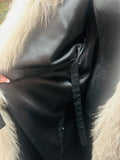 Genuine Vintage Full Length Ranch Mink and Fox Fur Coat S:14 (preowned)