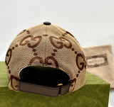 Gucci Jumbo GG Canvas Baseball Hat (M) 57 cm (PREOWNED)
