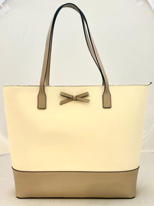 KATE SPADE NEW YORK SAWYER STREET TORI LEATHER TOTE (preowned)