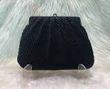 Judith Leiber Black Top Clutch (PREOWNED)