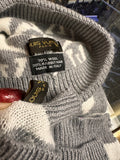 LV MONOGRAM-INSPIRED KNIT BEANIE SCARF, and GLOVES SET