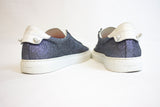 Givenchy Blue Glitter Sneakers | Size 10 (PREOWNED)