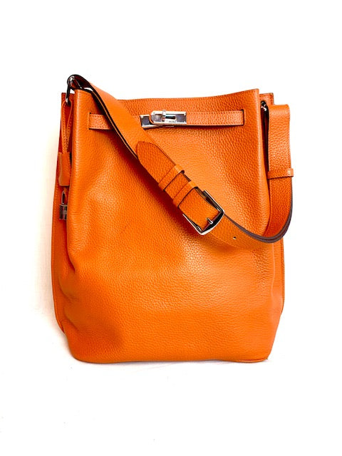 HERMÈS SO KELLY BAG TOGO 28A (PREOWNED)