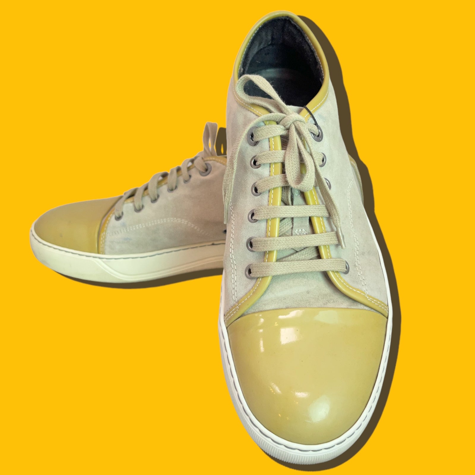 LANVIN MEN SNEAKERS (PREOWNED) – Majolie Designs LANVIN MEN SNEAKERS (PREOWNED) – Majolie Designs