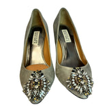 Badgley Mischka Swarovski heels (PREOWNED)