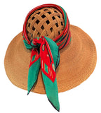 Frank Olive Straw Hat (PREOWNED)